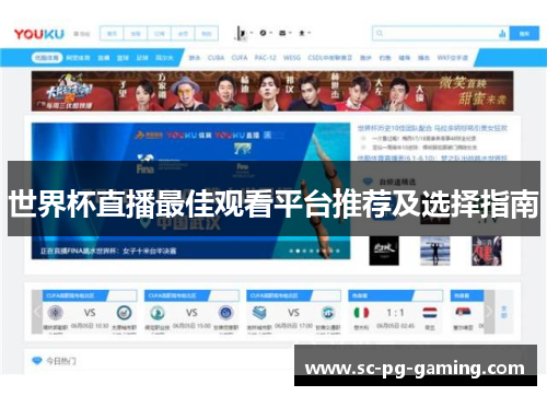 世界杯直播最佳观看平台推荐及选择指南