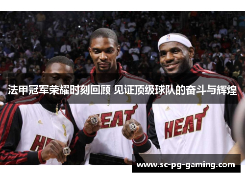 法甲冠军荣耀时刻回顾 见证顶级球队的奋斗与辉煌