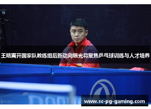 王皓离开国家队教练组后新动向曝光将聚焦乒乓球训练与人才培养